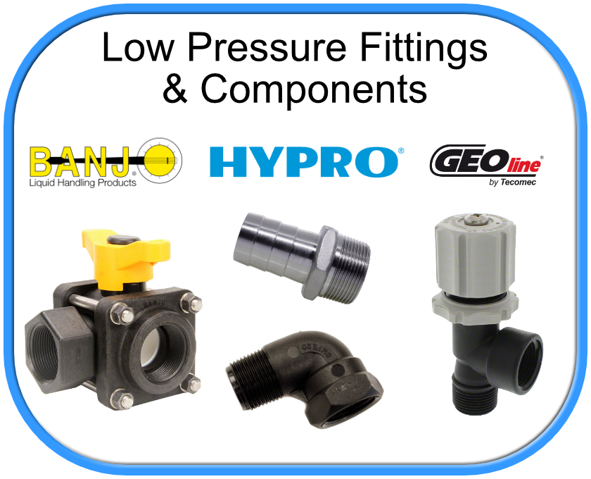 Low Pressure Components and Fittings